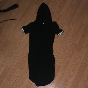 Active USA bodycon hoodie dress